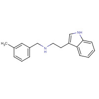 436099-76-2 2-(1H-indol-3-yl)-N-[(3-methylphenyl)methyl]ethanamine chemical structure