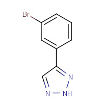 35225-02-6 4-(3-bromophenyl)-2H-triazole chemical structure