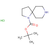 1153767-91-9 tert-butyl 1,8-diazaspiro[4.5]decane-1-carboxylate;hydrochloride chemical structure