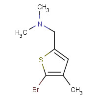 1364268-40-5 1-(5-bromo-4-methylthiophen-2-yl)-N,N-dimethylmethanamine chemical structure