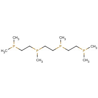 162872-01-7 2-dimethylphosphanylethyl-[2-[2-dimethylphosphanylethyl(methyl)phosphanyl]ethyl]-methylphosphane chemical structure