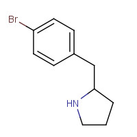 383127-68-2 2-[(4-bromophenyl)methyl]pyrrolidine chemical structure