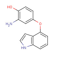 769961-52-6 2-amino-4-(1H-indol-4-yloxy)phenol chemical structure