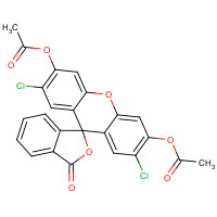 2044-85-1 (6'-acetyloxy-2',7'-dichloro-3-oxospiro[2-benzofuran-1,9'-xanthene]-3'-yl) acetate chemical structure