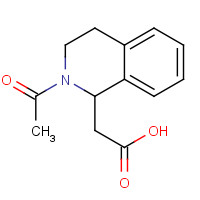 53921-74-7 2-(2-acetyl-3,4-dihydro-1H-isoquinolin-1-yl)acetic acid chemical structure