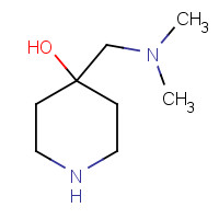 695145-47-2 4-[(dimethylamino)methyl]piperidin-4-ol chemical structure