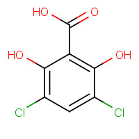 26754-76-7 3,5-dichloro-2,6-dihydroxybenzoic acid chemical structure