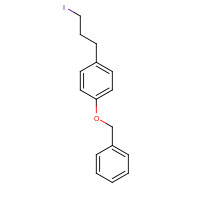 191407-39-3 1-(3-iodopropyl)-4-phenylmethoxybenzene chemical structure