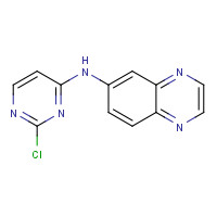 500543-12-4 N-(2-chloropyrimidin-4-yl)quinoxalin-6-amine chemical structure