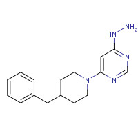 1519048-35-1 [6-(4-benzylpiperidin-1-yl)pyrimidin-4-yl]hydrazine chemical structure