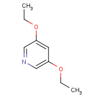 98959-85-4 3,5-diethoxypyridine chemical structure