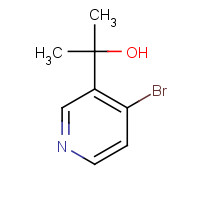 40247-50-5 2-(4-bromopyridin-3-yl)propan-2-ol chemical structure