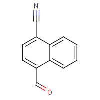 62855-39-4 4-formylnaphthalene-1-carbonitrile chemical structure