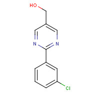 1314390-11-8 [2-(3-chlorophenyl)pyrimidin-5-yl]methanol chemical structure