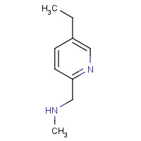 114366-10-8 1-(5-ethylpyridin-2-yl)-N-methylmethanamine chemical structure