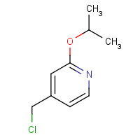1249634-97-6 4-(chloromethyl)-2-propan-2-yloxypyridine chemical structure