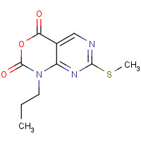 1253789-69-3 7-methylsulfanyl-1-propylpyrimido[4,5-d][1,3]oxazine-2,4-dione chemical structure
