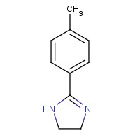 13623-58-0 2-(4-methylphenyl)-4,5-dihydro-1H-imidazole chemical structure