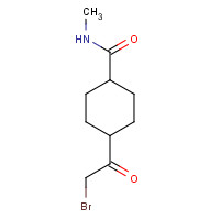 1421922-92-0 4-(2-bromoacetyl)-N-methylcyclohexane-1-carboxamide chemical structure
