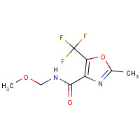 1357098-06-6 N-(methoxymethyl)-2-methyl-5-(trifluoromethyl)-1,3-oxazole-4-carboxamide chemical structure