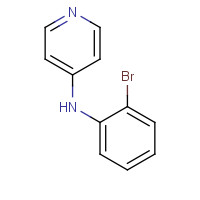 86775-99-7 N-(2-bromophenyl)pyridin-4-amine chemical structure