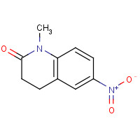233775-29-6 1-methyl-6-nitro-3,4-dihydroquinolin-2-one chemical structure