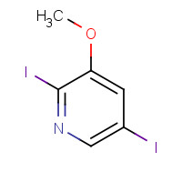 1138444-33-3 2,5-diiodo-3-methoxypyridine chemical structure