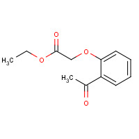 63815-27-0 ethyl 2-(2-acetylphenoxy)acetate chemical structure