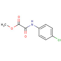 41374-66-7 methyl 2-(4-chloroanilino)-2-oxoacetate chemical structure