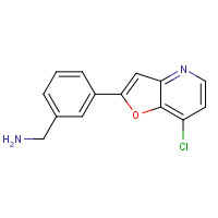 1360911-48-3 [3-(7-chlorofuro[3,2-b]pyridin-2-yl)phenyl]methanamine chemical structure