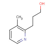 61744-32-9 3-(3-methylpyridin-2-yl)propan-1-ol chemical structure