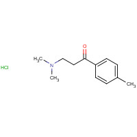 5250-02-2 3-(dimethylamino)-1-(4-methylphenyl)propan-1-one;hydrochloride chemical structure