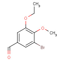 81805-97-2 3-bromo-5-ethoxy-4-methoxybenzaldehyde chemical structure