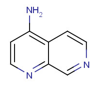 58680-41-4 1,7-naphthyridin-4-amine chemical structure