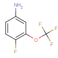 113421-98-0 4-fluoro-3-(trifluoromethoxy)aniline chemical structure