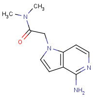 494767-43-0 2-(4-aminopyrrolo[3,2-c]pyridin-1-yl)-N,N-dimethylacetamide chemical structure
