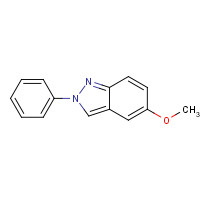 120455-03-0 5-methoxy-2-phenylindazole chemical structure