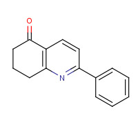 59838-62-9 2-phenyl-7,8-dihydro-6H-quinolin-5-one chemical structure