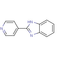 2208-59-5 2-pyridin-4-yl-1H-benzimidazole chemical structure