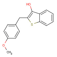 1352003-98-5 2-[(4-methoxyphenyl)methyl]-1-benzothiophen-3-ol chemical structure