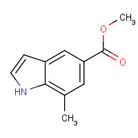 180624-25-3 methyl 7-methyl-1H-indole-5-carboxylate chemical structure