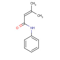 13209-80-8 3-methyl-N-phenylbut-2-enamide chemical structure