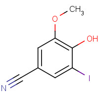834907-45-8 4-hydroxy-3-iodo-5-methoxybenzonitrile chemical structure