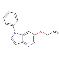 1175015-95-8 6-ethoxy-1-phenylpyrrolo[3,2-b]pyridine chemical structure