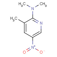 21901-36-0 N,N,3-trimethyl-5-nitropyridin-2-amine chemical structure