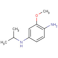 877676-49-8 2-methoxy-4-N-propan-2-ylbenzene-1,4-diamine chemical structure