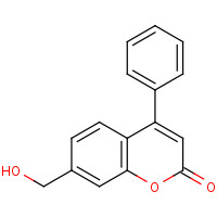 167841-96-5 7-(hydroxymethyl)-4-phenylchromen-2-one chemical structure