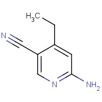 1621000-11-0 6-amino-4-ethylpyridine-3-carbonitrile chemical structure