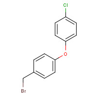 127776-17-4 1-(bromomethyl)-4-(4-chlorophenoxy)benzene chemical structure