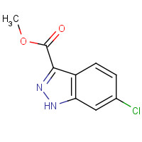 717134-47-9 methyl 6-chloro-1H-indazole-3-carboxylate chemical structure